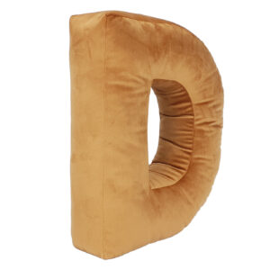 poduszka litera D velvet